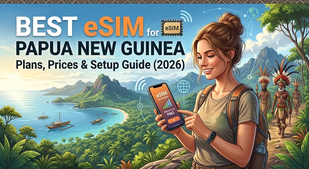 Best eSIM for Papua New Guinea: Plans, Prices & Setup Guide (2026)