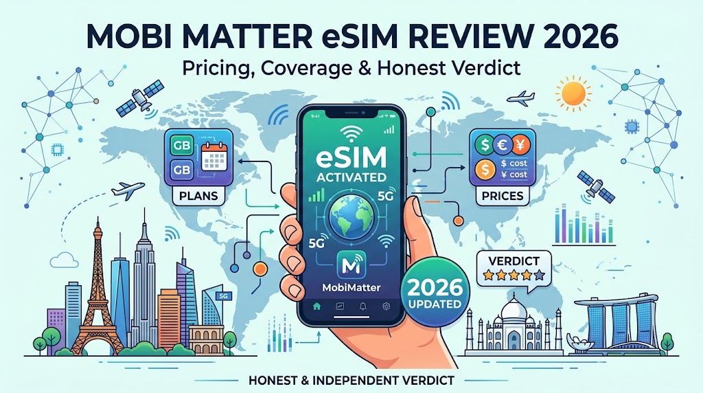MobiMatter eSIM Review 2026: Pricing, Coverage & Honest Verdict