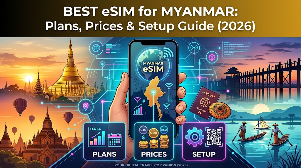 Best eSIM for Myanmar: Plans, Prices & Setup Guide (2026)