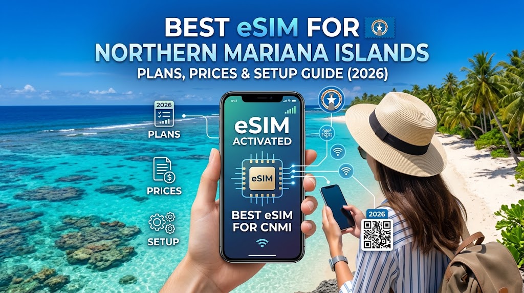 Best eSIM for Northern Mariana Islands: Plans, Prices & Setup Guide (2026)