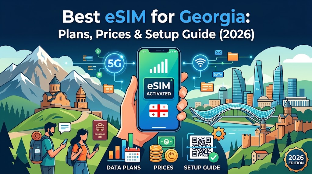 Best eSIM for Georgia: Plans, Prices & Setup Guide (2026)