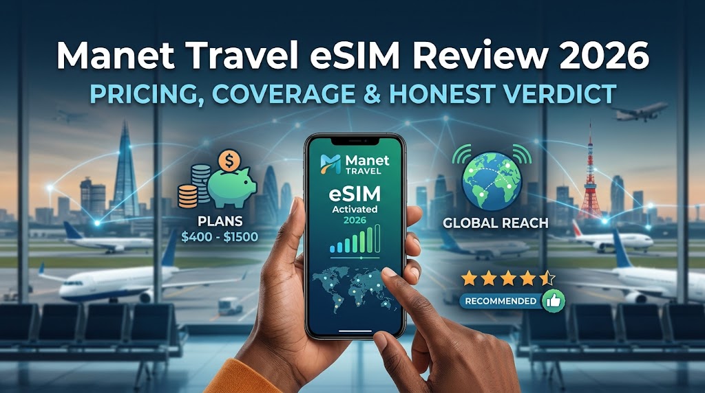 Manet Travel eSIM Review 2026: Pricing, Coverage & Honest Verdict
