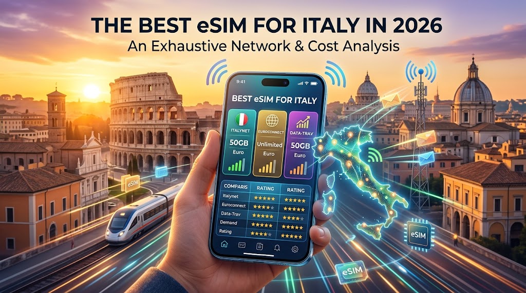 The Best eSIM for Italy in 2026: An Exhaustive Network & Cost Analysis