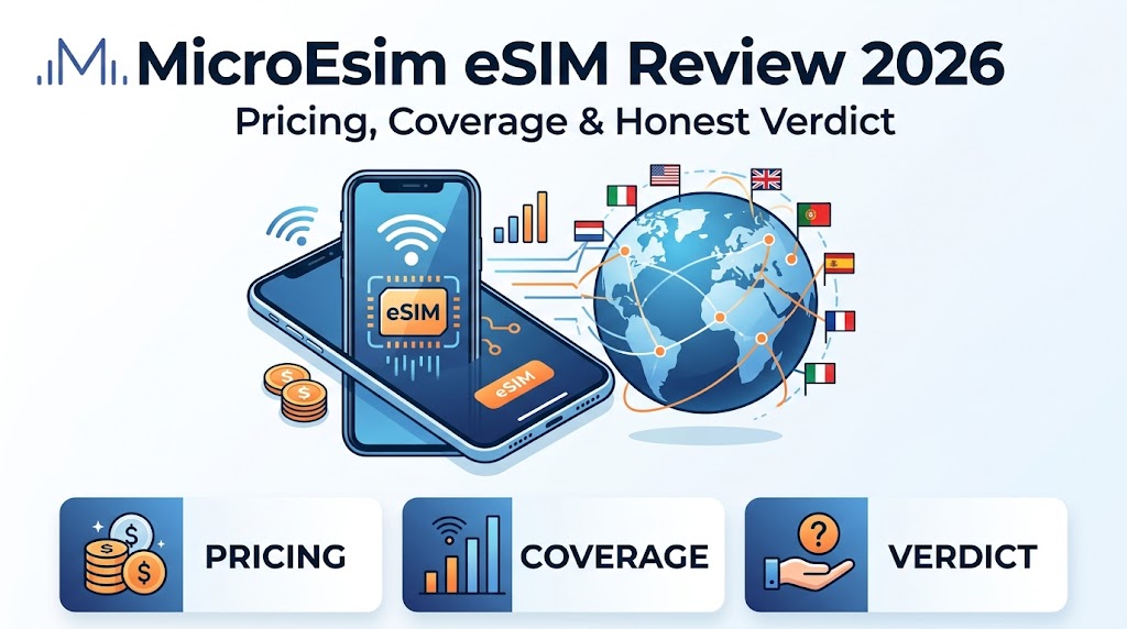 MicroEsim eSIM Review 2026: Pricing, Coverage & Honest Verdict