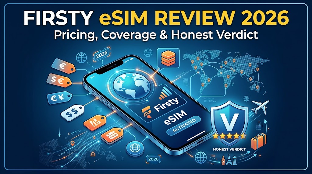 Firsty eSIM Review 2026: Pricing, Coverage & Honest Verdict