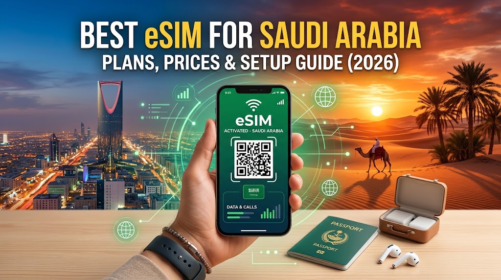 Best eSIM for Saudi Arabia: Plans, Prices & Setup Guide (2026)